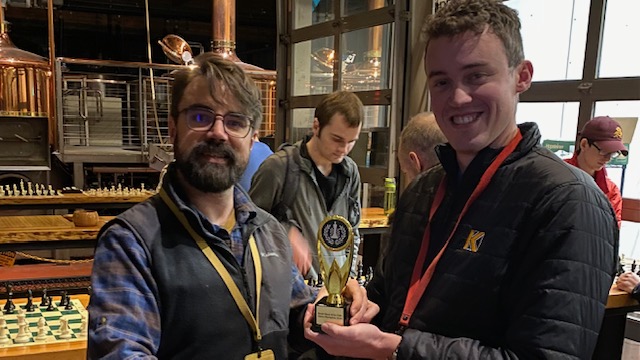 Daniel B finally gets his trophy!