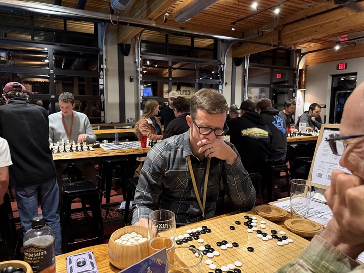 Go players at Crux, October 2025