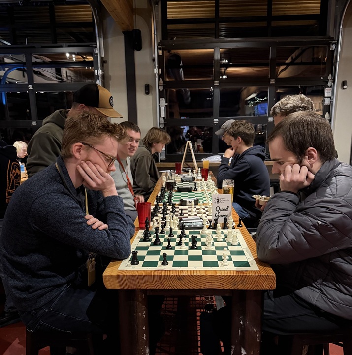 Zach C and Joey S do battle in February's Championship Quad